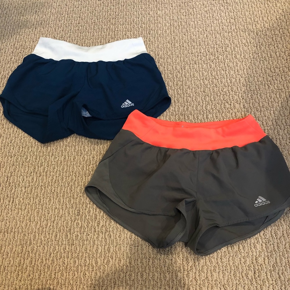 2 Pairs Adidas Womens Shorts